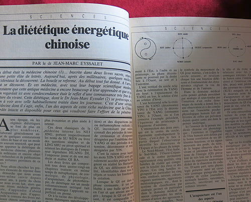 Magazine Spirituel Français Vintage 1987 - La véritable histoire des Tarots - Régime énergétique chinois