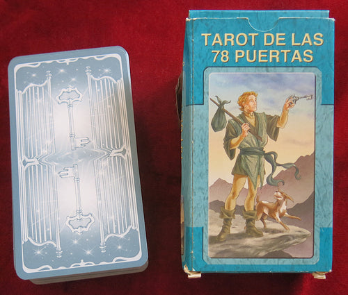 Tarot des 78 Portes + Instructions – Jeu des Portes Symboliques – Lo Scarabeo 2002 – Rare, épuisé