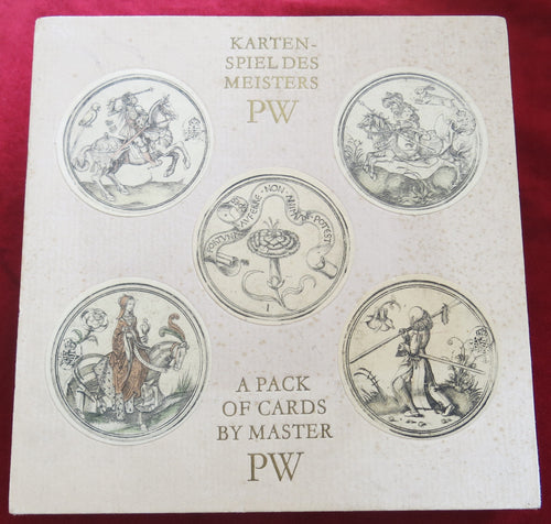 Un jeu de cartes de Maître PW – Édition 1974 Leipzig – Collection de cartes à jouer rondes
