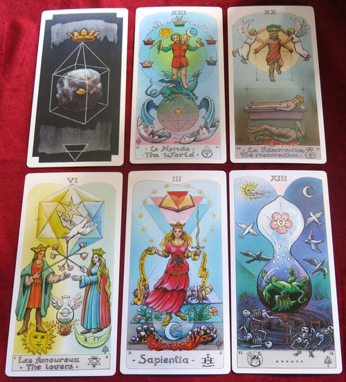 Le Tarot des Alchimistes - Cartes d'Alchimie - Science Hermétique