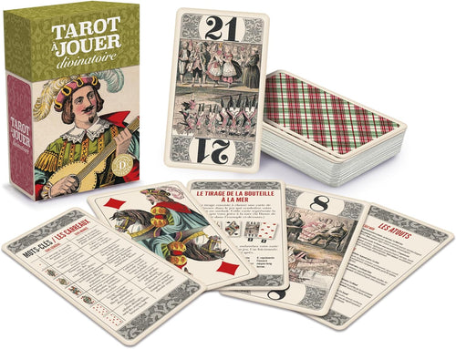 Tarot divinatoire français de style antique