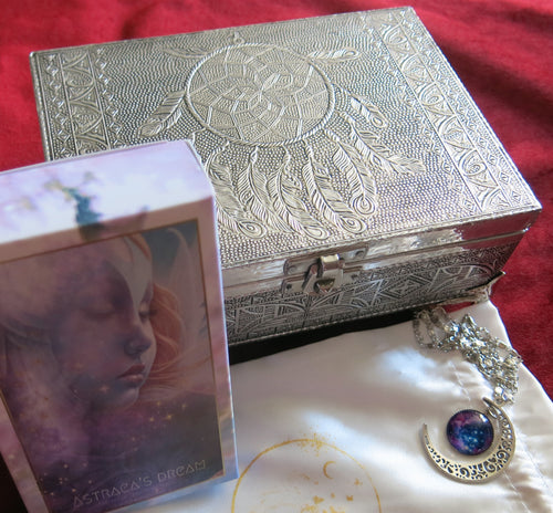 Astraea's Tarot Dream box set - Galactic Cards - RSW Based Deck, Pleiadians Cards