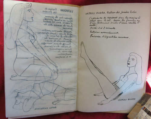 ASANAS - HATHA YOGA 1946 livre rare