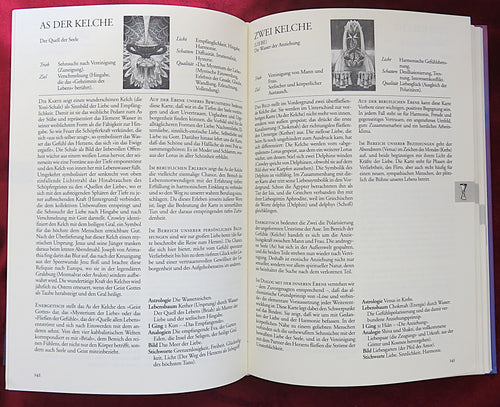 ALLEMAND - Le manuel du Tarot Crowley des cartes d'Aleister Crowley et Lady Frieda Harris