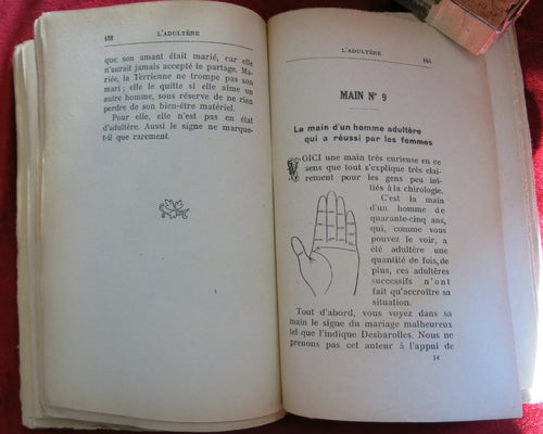GEORGES MUCHERY - Palmistry 1930 - Rare Occult book