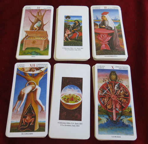Hieronymus Bosch Tarot – Atanasov – Lo Scarabeo / Fabbri 2002 – Sealed