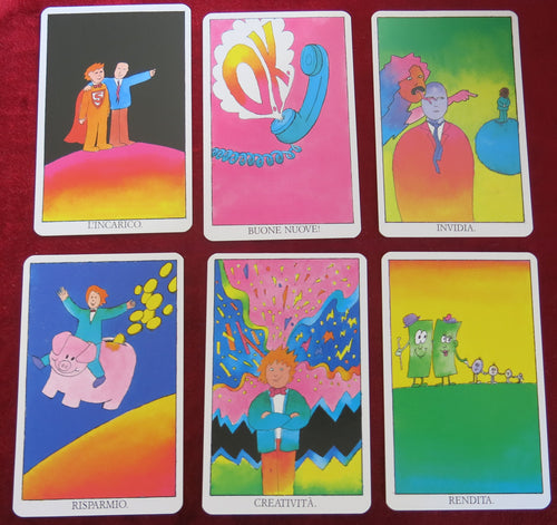 Le Carte degli Affari 1990 - Tarot collection The Business Cards
