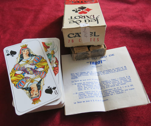 Tarot français antique 1962 Catel & Farcy