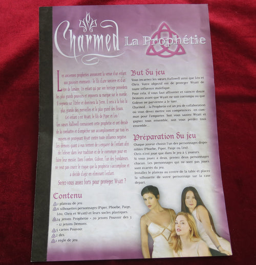 Charmed : La Prophétie - Jeu de société Charmed 2005