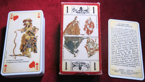 Jeu de Tarot Opéra des Comédiens Français - Dusserre années 80 - Tarot Français