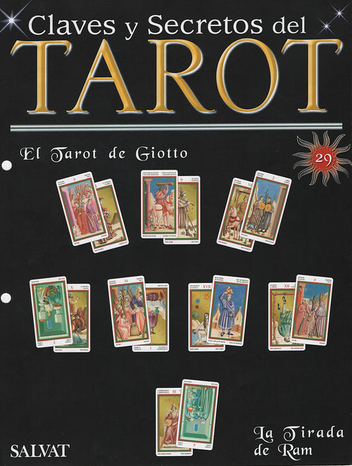 Tarot de Giotto - Instructions UNIQUEMENT - Téléchargement de fichier - ANGLAIS, FRANÇAIS ET ESPAGNOL - IMPRIMABLE