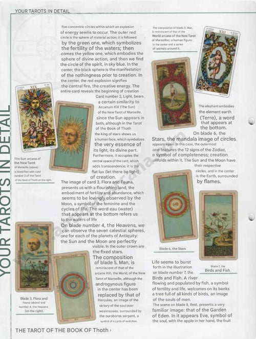 Vintage Tarot, Etteilla Tarot, Book of Thoth, Esoteric Tarot, French Tarot, Cartomancy, Divination Deck, Historical Tarot, Thoth Inspired, Rare Tarot Deck, Occult Tarot, Antique Style Tarot, Symbolic Tarot, Tarot Collection, 18th Century Tarot