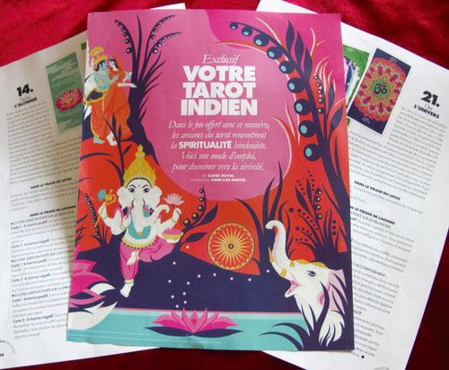 Tarot hindou - Tarot du magazine Elle - 22 Majeur - Tarot de la réincarnation