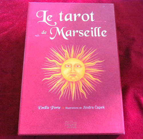 Tarot de Marseille Luxueux - Arcanes Majeurs + Livre