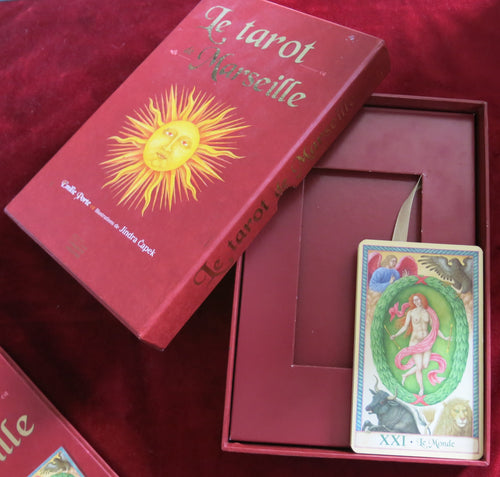 Tarot de Marseille Luxueux - Arcanes Majeurs + Livre