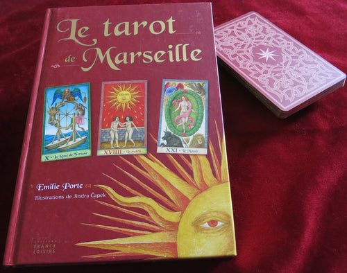 Tarot de Marseille Luxueux - Arcanes Majeurs + Livre