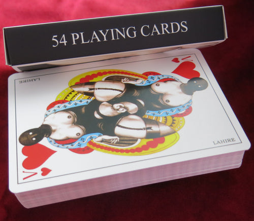 Cartes à jouer EROST – Édition collector limitée ultra rare – Jeu vintage S&M Bondage