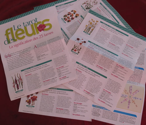 Le Tarot des Fleurs - Cartes Oracle Fleurs Femme Actuelle