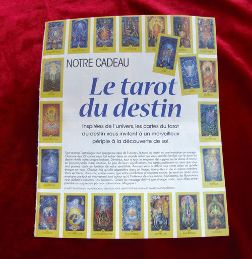 Tarot du Destin SEALED! – Cosmic Oracle of Self-Discovery – Femme Actuelle - French Spiritual & Visionary Tarot