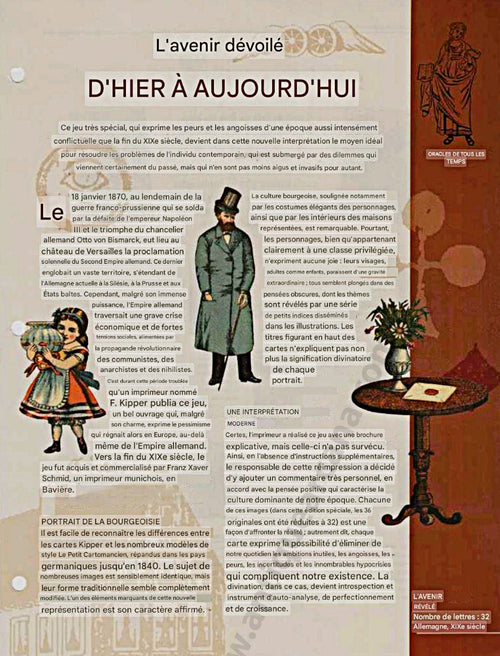 Oracle du futur dévoilé – Pages d'explication numériques (PDF) à télécharger - ANGLAIS, FRANÇAIS ET ESPAGNOL - IMPRIMABLE