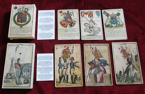 Musée Fournier 2004 : Lot de 4 répliques de jeux de cartes anciens