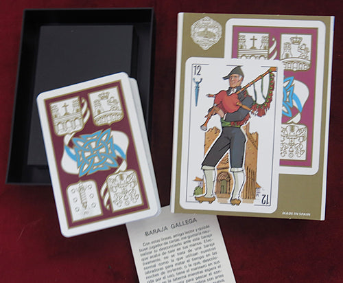 Jeu de cartes espagnol galicien vintage 1983 – Fournier Vitoria (Espagne)