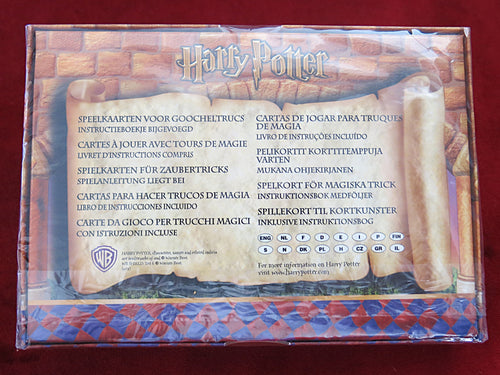 Harry Potter 2001 Neuf Scellé - Jeu de Cartes Vintage Pour Tours de Magie