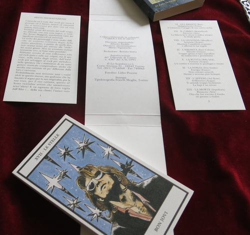 I Tarocki ROCK AND ROLL - TAROT MUSICAL - Édition limitée