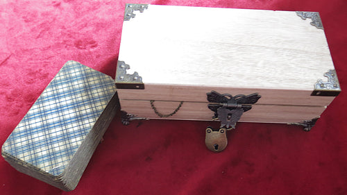 J. Muller & Cie – Circa 1880–1910 – Antique Tarot in Handmade Wooden Box