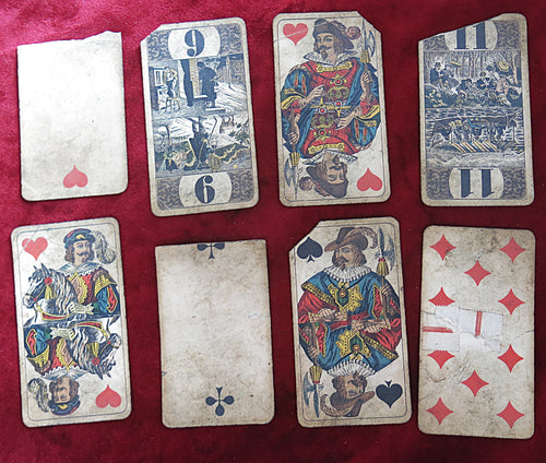 J. Muller & Cie – Circa 1880–1910 – Antique Tarot in Handmade Wooden Box