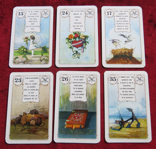 Oracle JMC Mlle Lenormand - Version rose - TRES RARE
