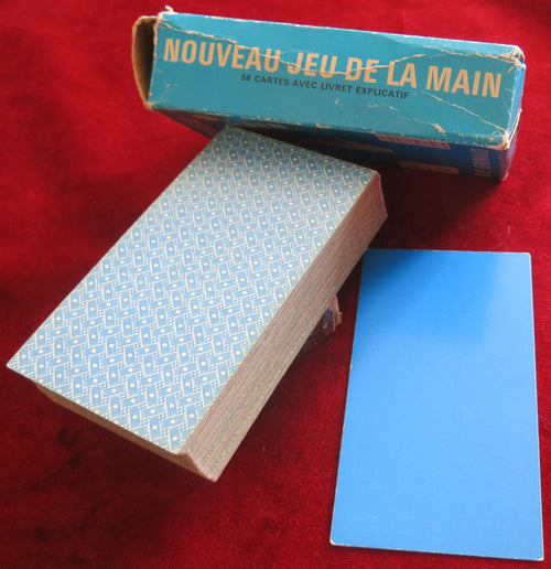 Nouveau Jeu de la Main 1965 Grimaud - Blue Deck - palm reading, chiromancy