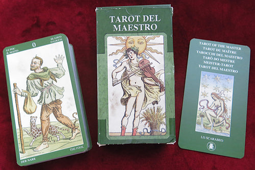 Tarot of the Master + Instructions – Tarot del Maestro (Lo Scarabeo, 2005) — Giovanni Vacchetta 1893