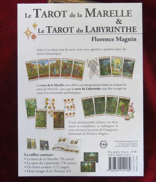 Le Tarot de la Marelle & Le Tarot du Labyrinthe – Florence Magnin