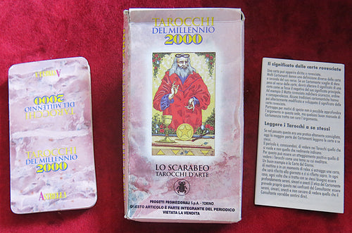 Cartes Millennium 2000 astrella - Albert Einstein, Lady Diana, Mozart, Léonard de Vinci...