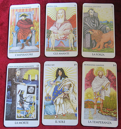 Cartes Millennium 2000 astrella - Albert Einstein, Lady Diana, Mozart, Léonard de Vinci...