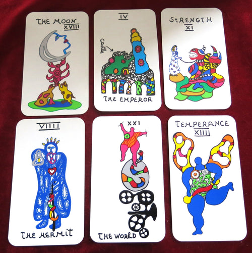 Niki de Saint Phalle tarot cards + Children Art Book 2013