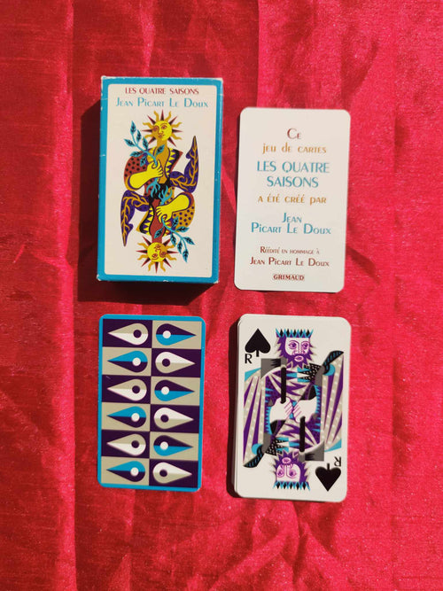 The 4 Seasons 1983 VERY RARE deck of cards - Jean Picart the Gentle