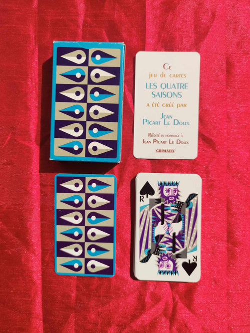 The 4 Seasons 1983 VERY RARE deck of cards - Jean Picart the Gentle