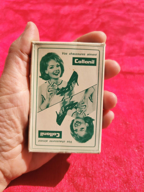 Ancienne publicité collector 54 cartes à jouer "Callonil"