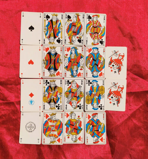 Ancienne publicité collector 54 cartes à jouer "Callonil"
