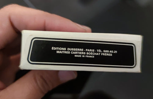 Jeu de cartes à collectionner Jacques Poli 1983 Dusserre cartomancie