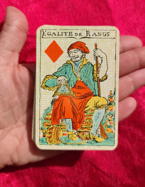 Coffret de cartes à jouer Jean Jaurès 1972 - Histoire socialiste de la Révolution française