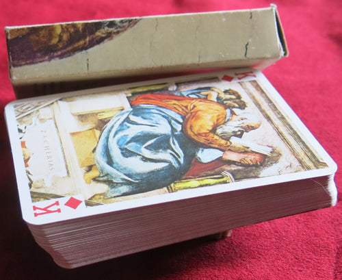 Michelangelo – BP Grimaud 1975 – Jeu de cartes d'art en édition limitée