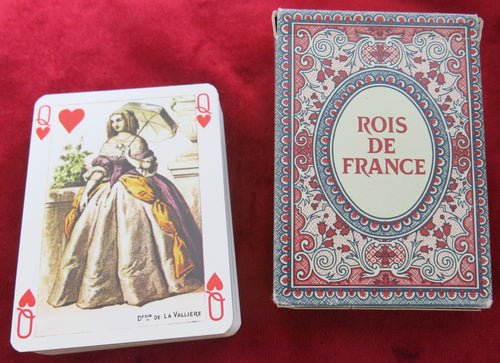 Les Grands Rois de France - 1982 - Jeu de cartes Rois de France – Grimaud – Édition Vintage