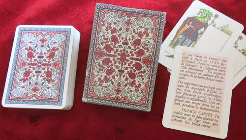 Les Grands Rois de France - 1982 - Jeu de cartes Rois de France – Grimaud – Édition Vintage