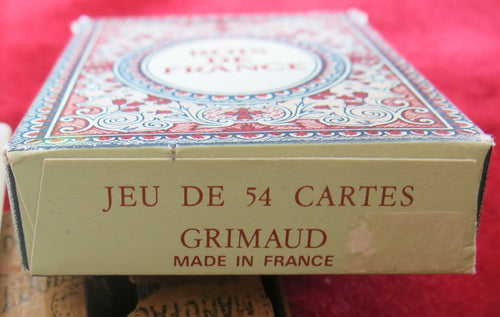 Les Grands Rois de France - 1982 - Jeu de cartes Rois de France – Grimaud – Édition Vintage