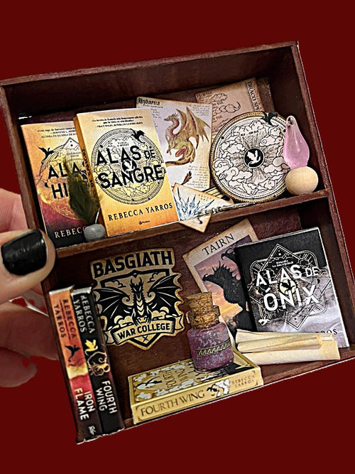 Bibliothèque miniature Rebecca Yarros – Série Empyrean Dragon