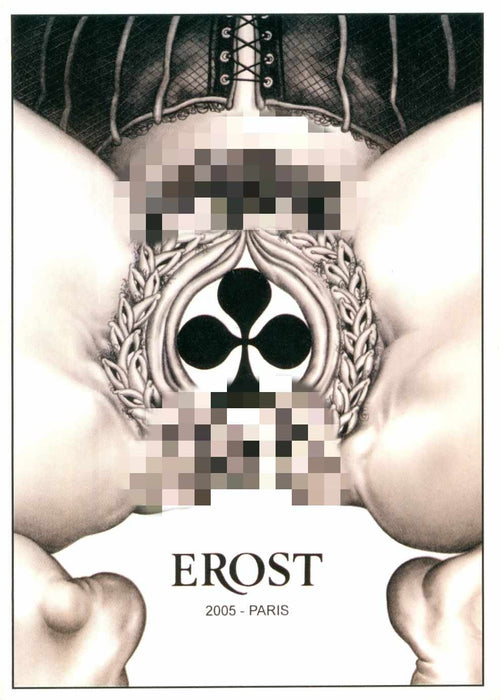 Cartes à jouer EROST – Édition collector limitée ultra rare – Jeu vintage S&M Bondage
