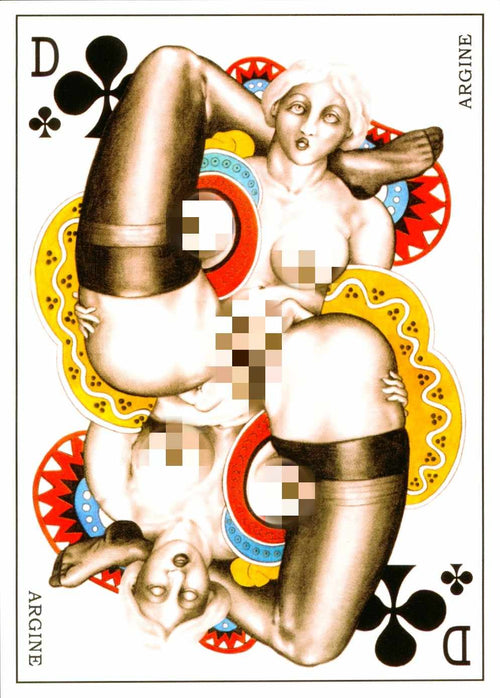 Cartes à jouer EROST – Édition collector limitée ultra rare – Jeu vintage S&M Bondage